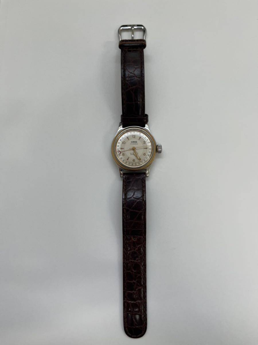 1円～ 稼働品 OLIS オリス 7400C 腕時計 AT 自動巻き 17石 ポインター