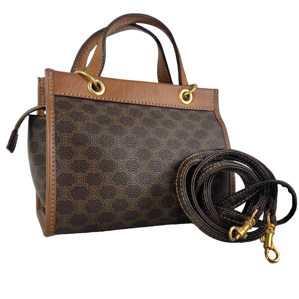 激安大特価，新作登場】 【1円/希少モデル】CELINE セリーヌ 2way ミニ 