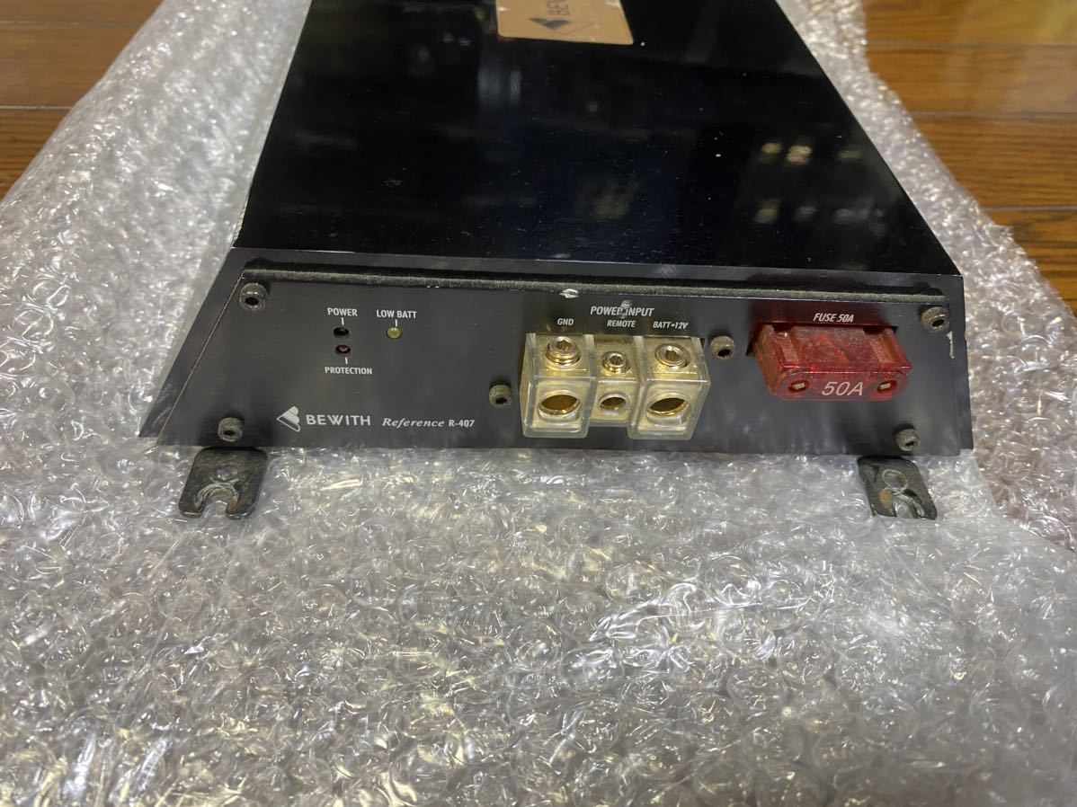 アンプ BEWITH 本体 Reference R-407