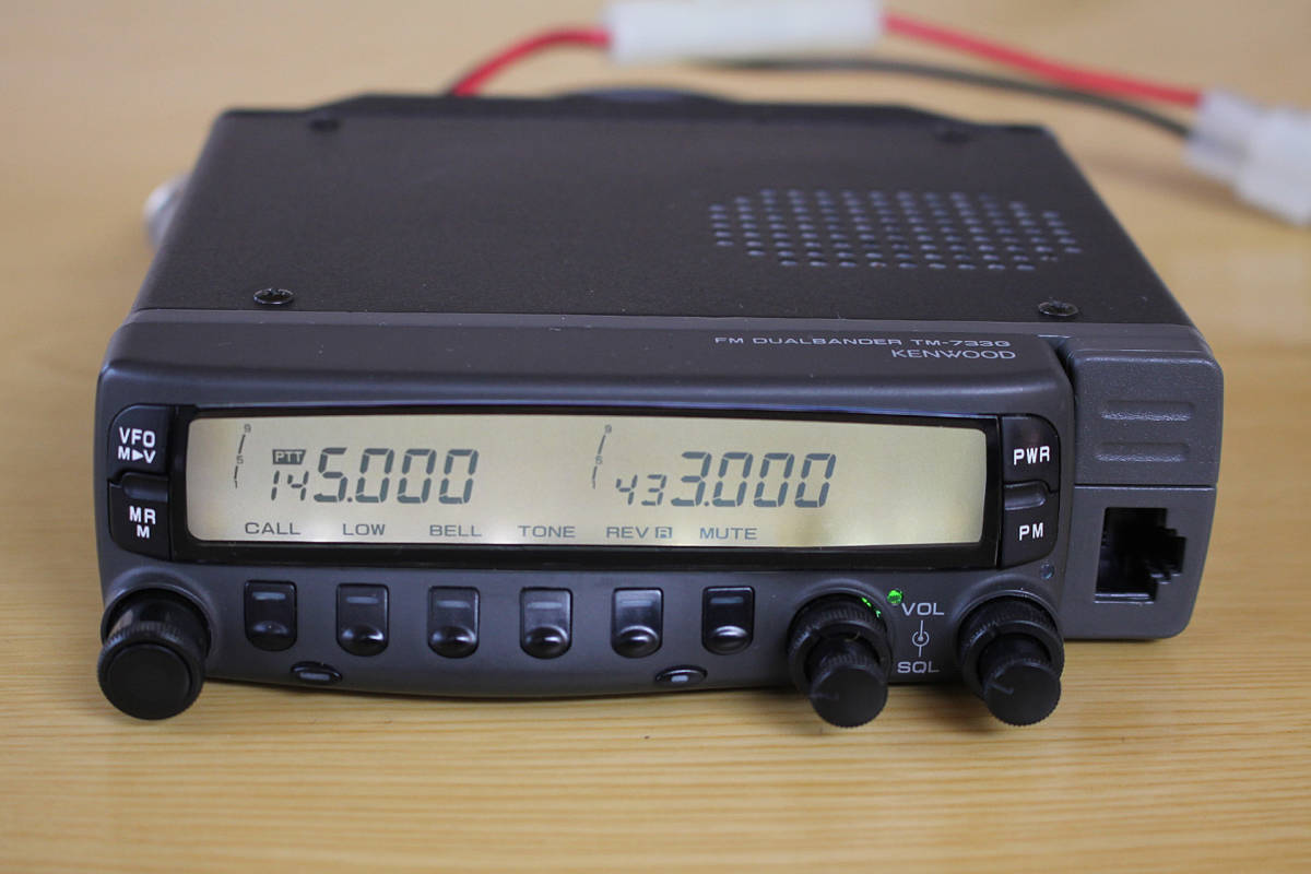 KENWOOD 144⁄430MHz TM-733G 144⁄430MHz ケンウッド 公式通販 ジャンク