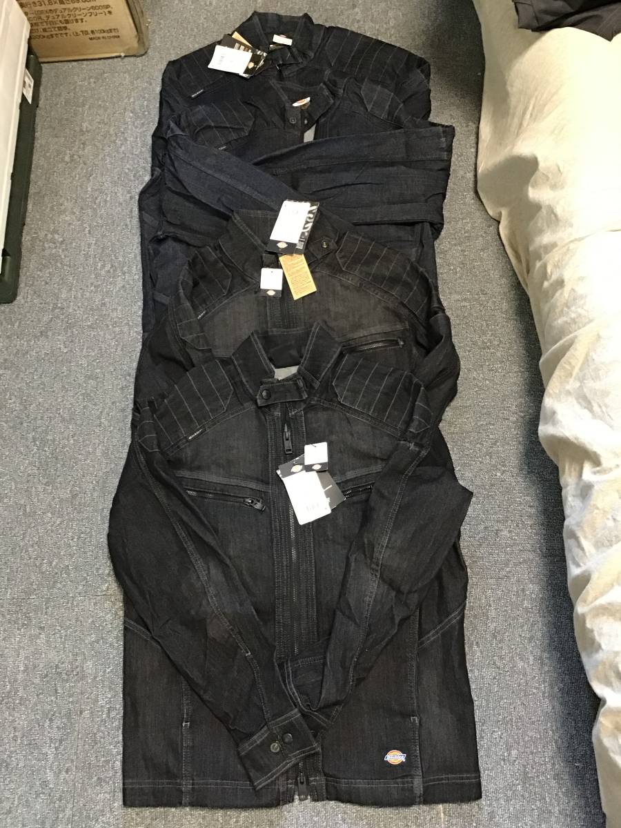 Dickies ディッキーズ 作業服　作業着　長袖　3Lサイズ　メンズ　レディース　まとめてセット　未使用新品　デニムジャケット