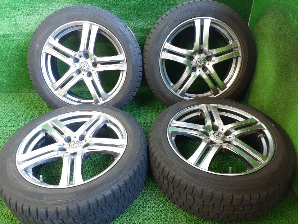 溝有 ダンロップ ウインターマックス01 225/50R18 ホイールセット 売切!!