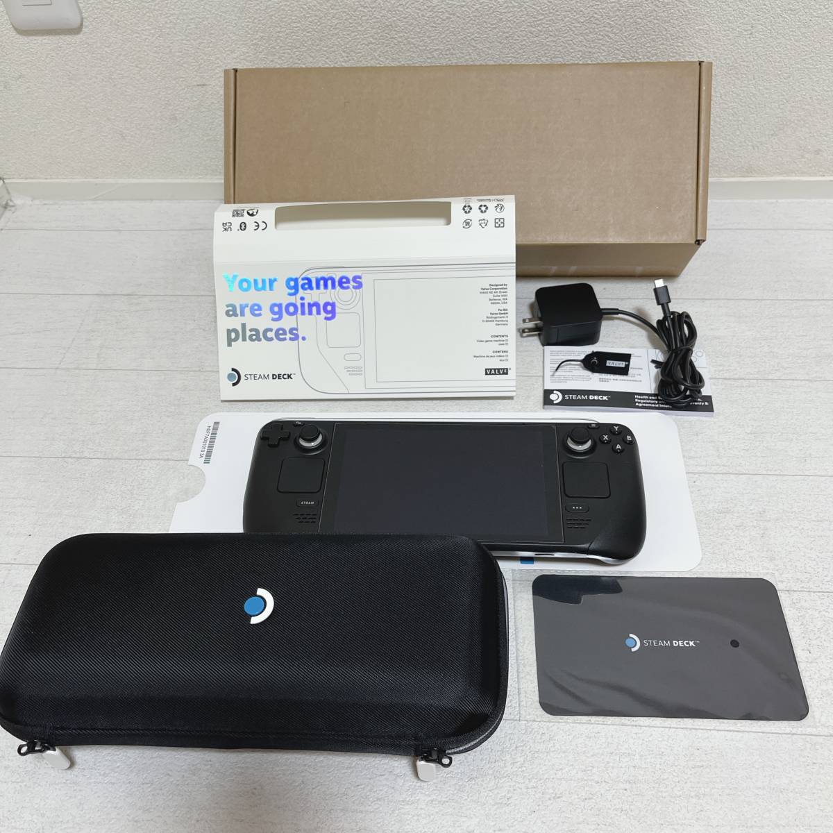 美品】 Valve Steam Deck スチームデック 512GB 最上モデル 純正ドック