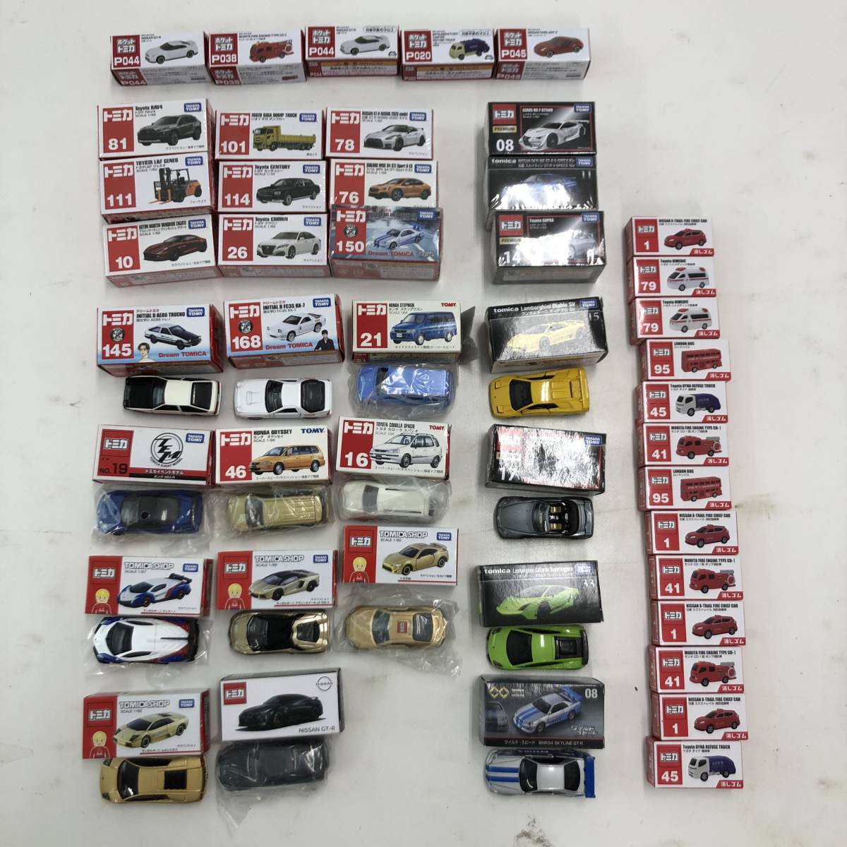 ド*ム様 トミカ　トミカプレミアム　まとめ売り　100台 1円～】トミカ / トミカプレミアム 他 ミニカー など 大量まとめ 100台