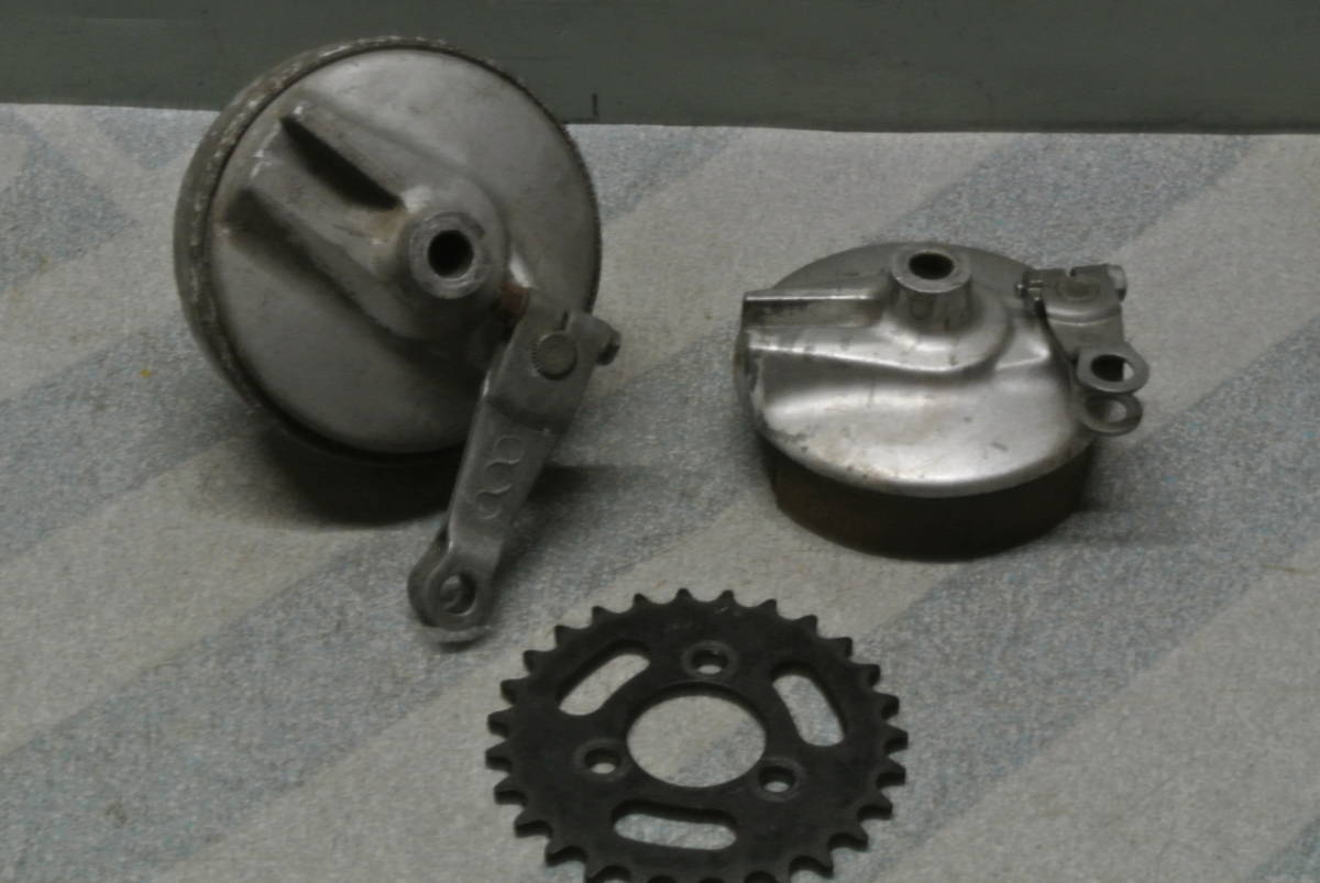 ４L・モンキー フロント・リアハブ 当時物検索 ゴリラ モンキーバハ　monkey ホンダモンキー