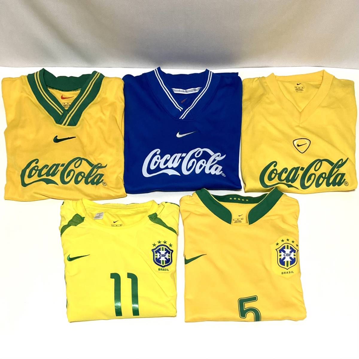 60最終ブラジル代表ユニフォーム当時物まとめNIKEナイキBRASIL