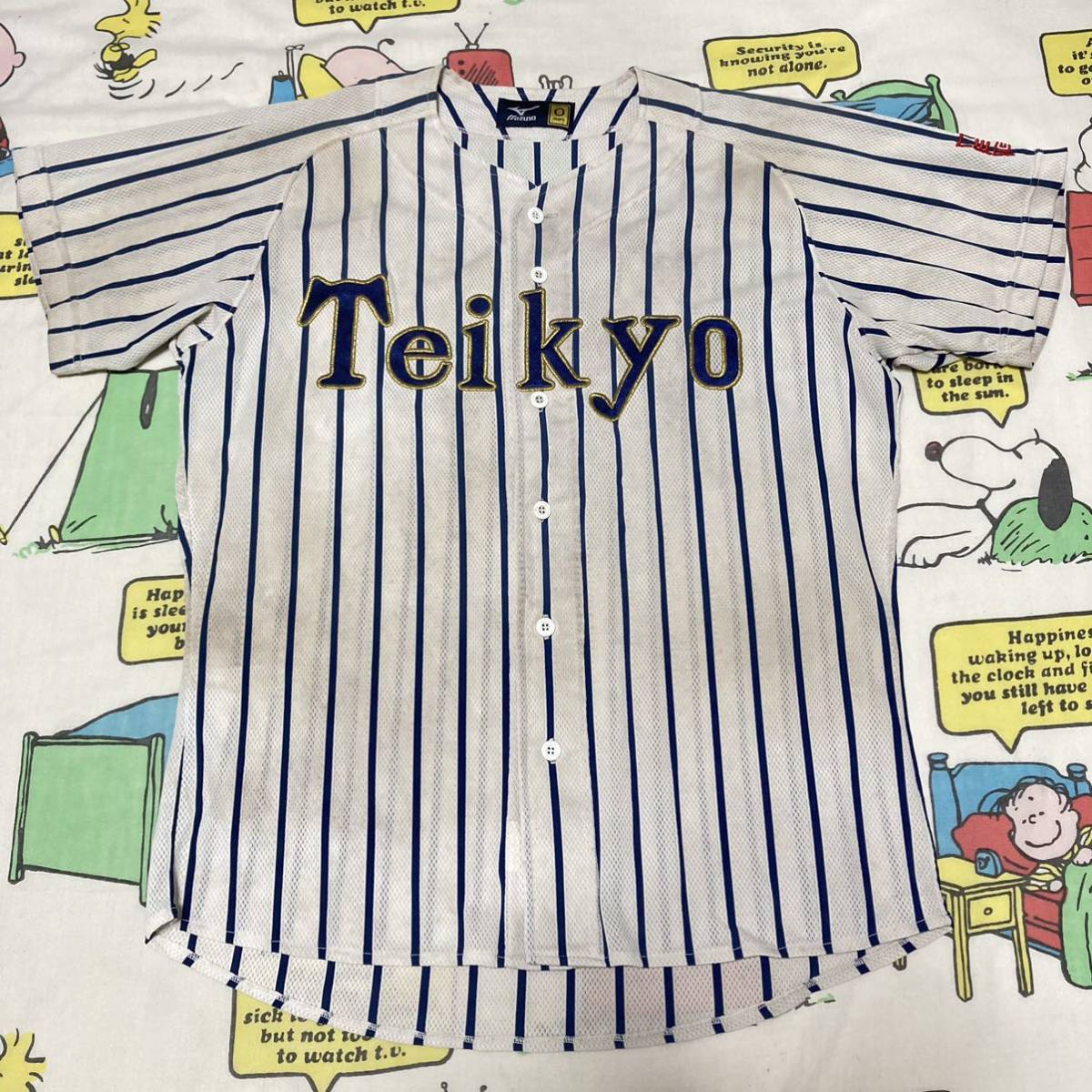送料無料 ミズノ製 帝京大学野球部ユニフォーム サイズO 背番号42