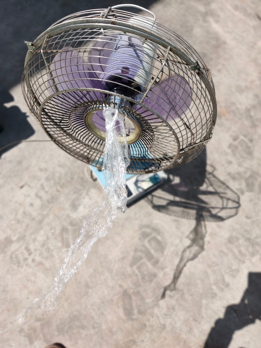 三菱電機R30-T 三菱扇風機 R30-T2型 羽根径約30cm 昭和 レトロ