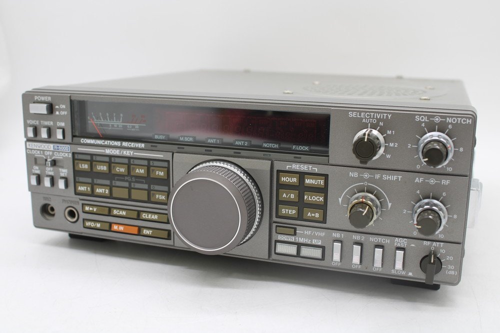  ジャンク ケンウッド R-5000 無線機 受信機 コミュニケーション レシーバー KENWOOD アマチュア 26Z12191(受信機)｜売買されたオークション情報、yahooの商品情報をアーカイブ公開 - オークファン 受信機