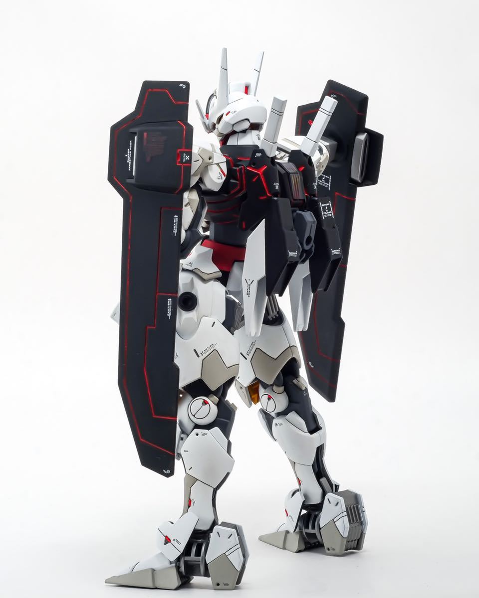 hgガンダムエアリアル完全改修、エラン・ケレス専用機に改造、全塗装 