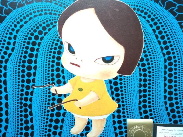 DEATH NYC 世界限定100枚 アートポスター 奈良美智⁄草間彌生