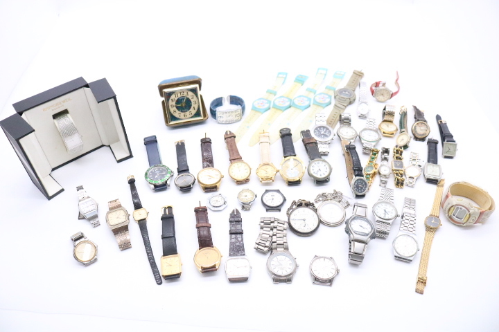 【ト石】 時計まとめ SEIKO セイコー/CITIZEN シチズン/CASIO カシオ/懐中時計/メンズ/レディース など EC000EWH3C