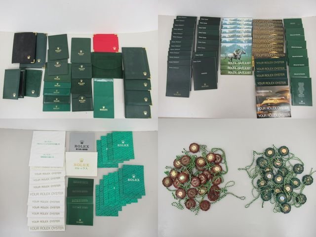 1円～【ロレックス】ROLEX 付属品 取扱説明書 冊子 メダル