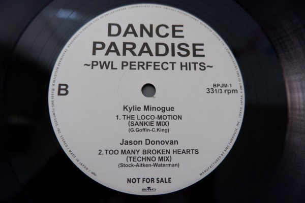Q9-054＜12inch/PROMO/美品＞「Dance Paradise ~PWL Perfect Hits 
