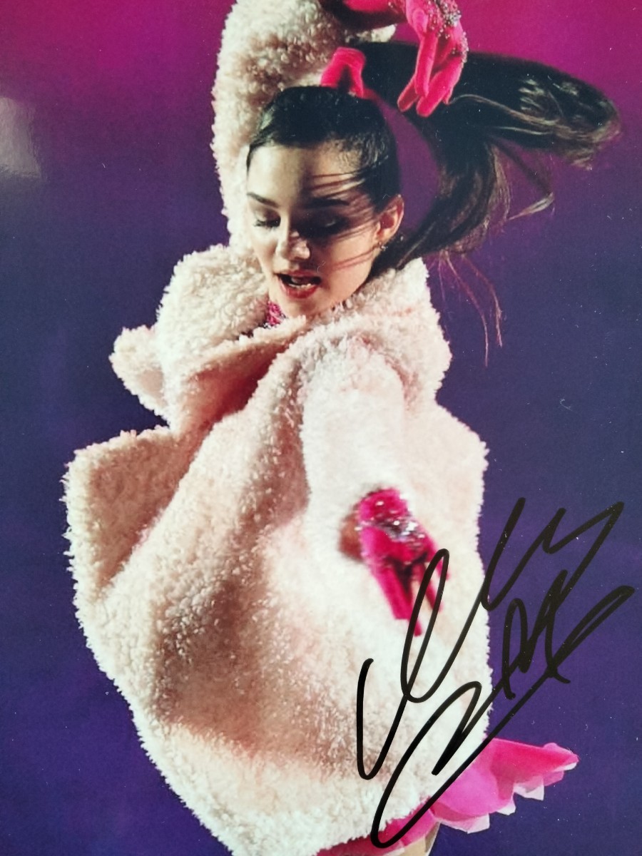 メドベージェワ直筆サイン入り2Lサイズ写真…Evgenia Medvedeva… メドベージェワ直筆サイン入り写真…Evgenia Medvedeva展10 こちらは