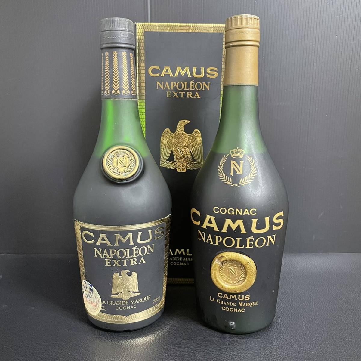 2本セット】CAMUS EXTRA カミュ + CAMUS NAPOLEON ナポレオン 700ml