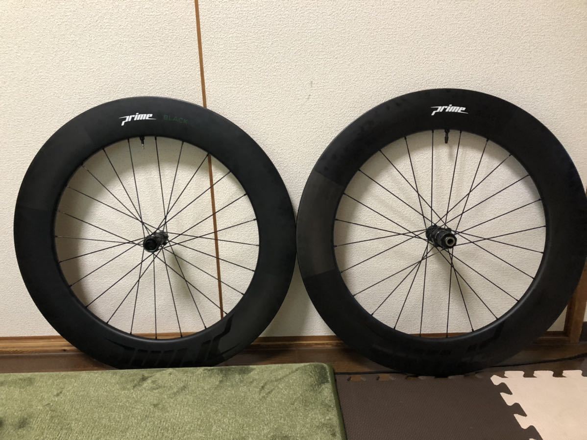 prime blackedition 85mmカーボンホイール