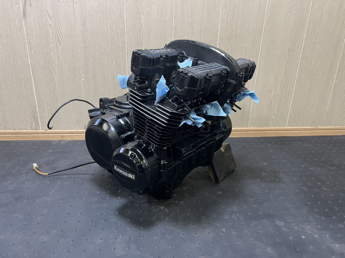 Z400GP 国内 純正エンジン KZ400EE 美品 走行距離約9，000キロ ガレージ整理中 ストック品 西濃運輸着払い