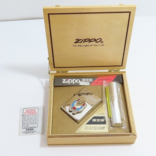 ZIPPO/ジッポー HAND MADE by American Indian 天然トルコ石使用 馬 