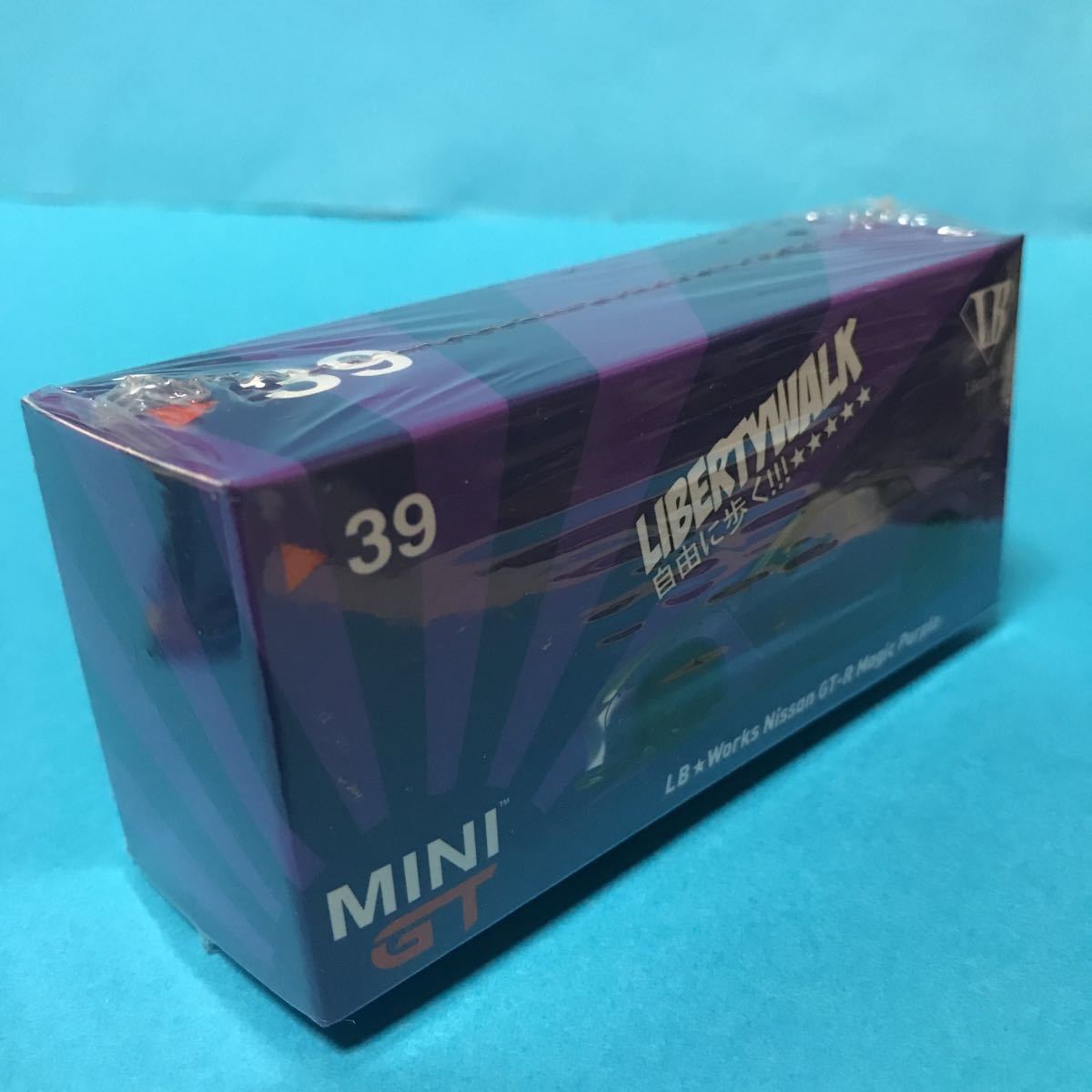MINI GT 1/64 LB-Works Nissan GT-R Magic Purple リバティーウォーク