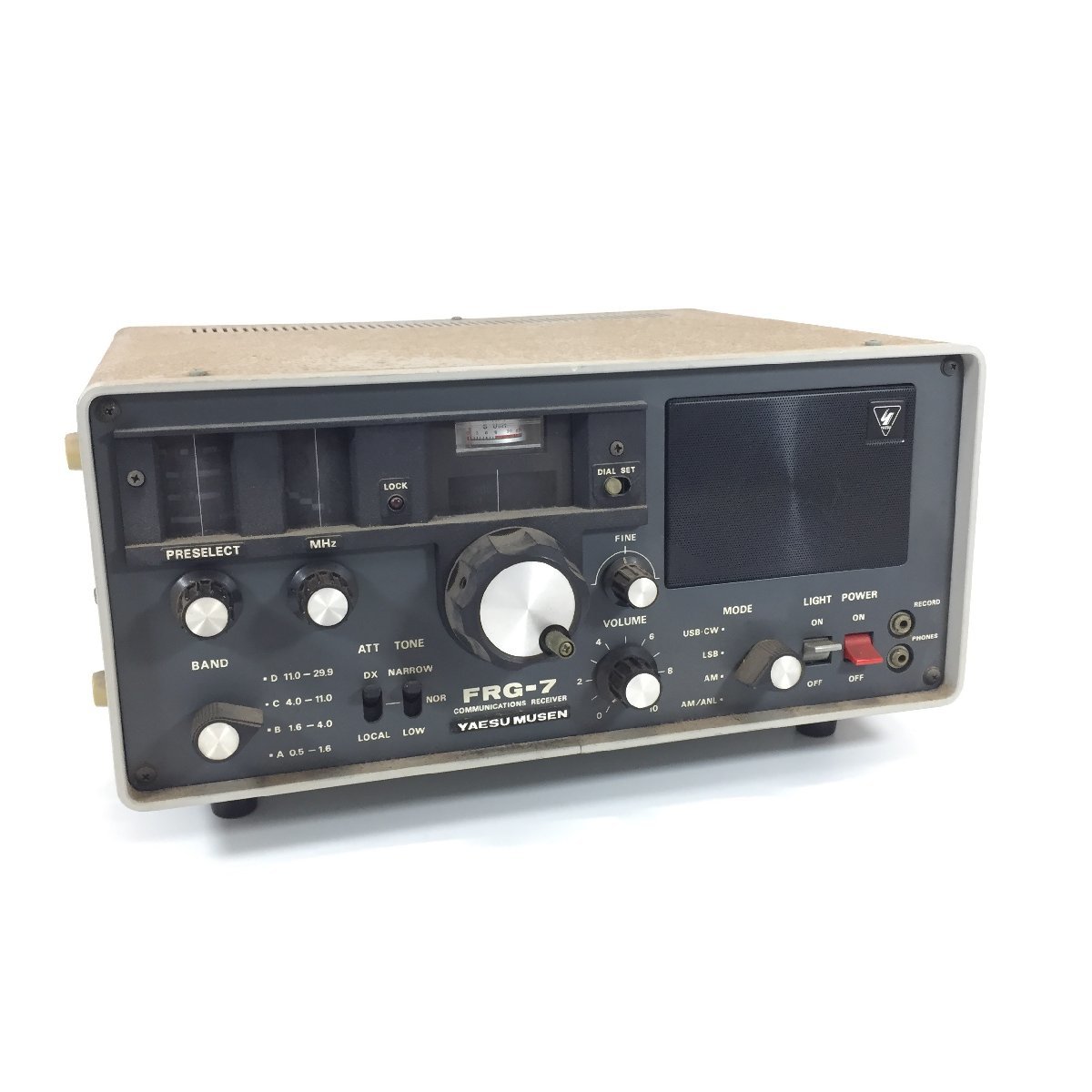 YAESU MUSEN FRG-7 受信機　八重洲無線 3719-100-I【 YAESU MUSEN 】 ヤエス 通信型受信機 FRG-7 受信機