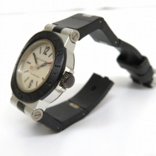 1円～最落なし ブルガリ AL29TA クォーツ アルミニウム 時計 腕時計