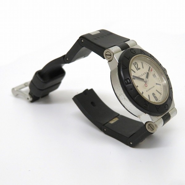 1円～最落なし ブルガリ AL29TA クォーツ アルミニウム 時計 腕時計