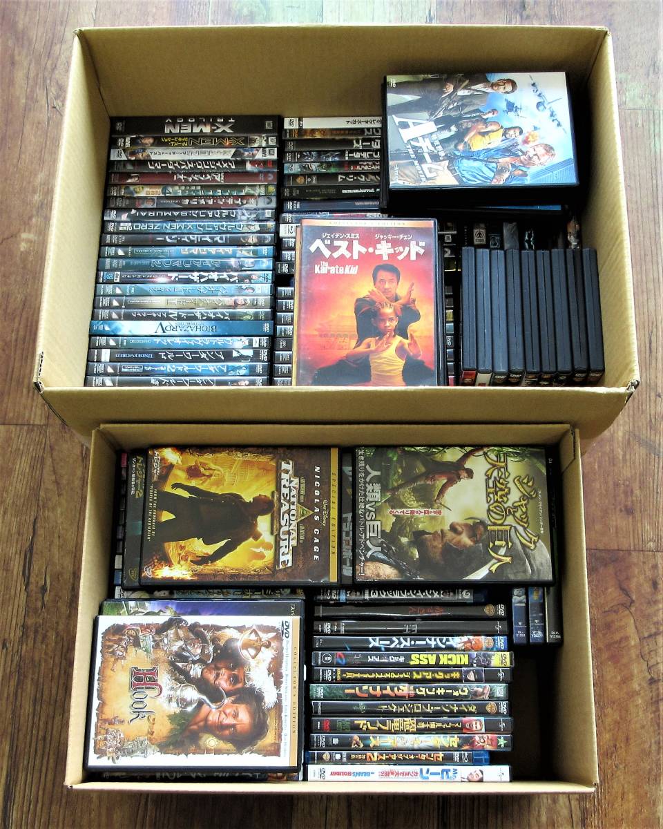 洋画　DVDまとめ売り③ 中古DVDまとめ 洋画 外国映画 計129本(セル版DVD125本、セル版