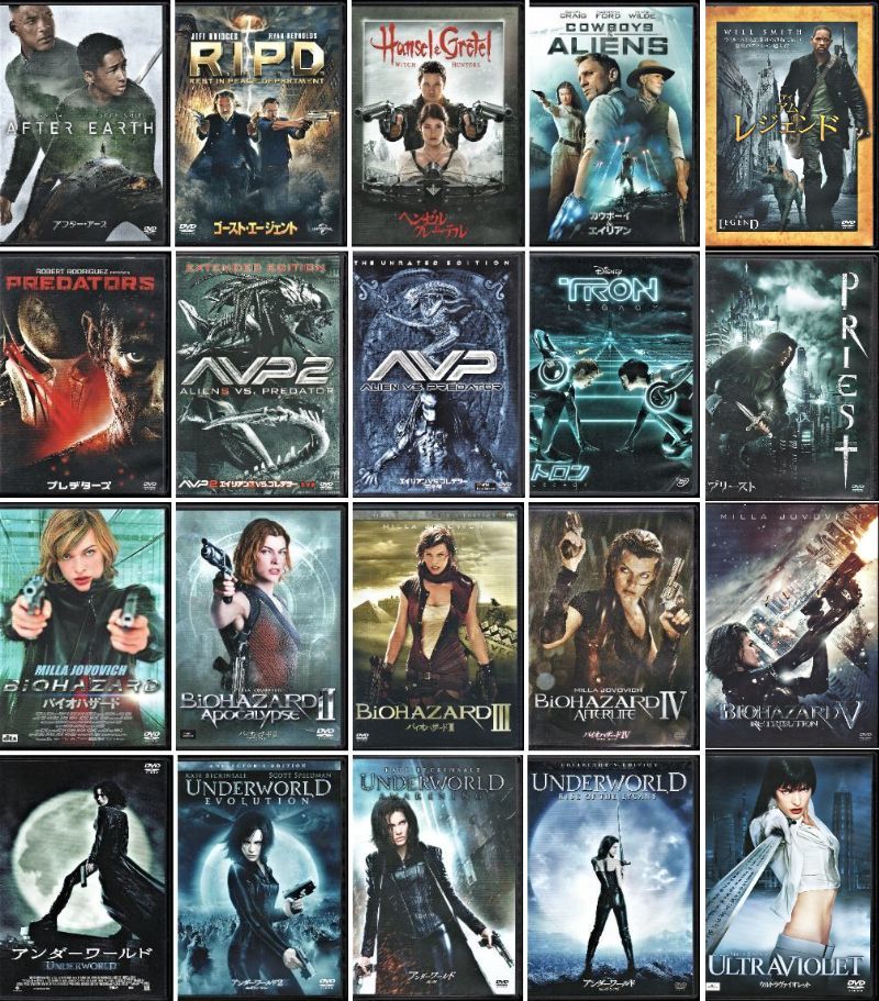 中古DVDまとめ 洋画 外国映画 計129本(セル版DVD125本、セル版