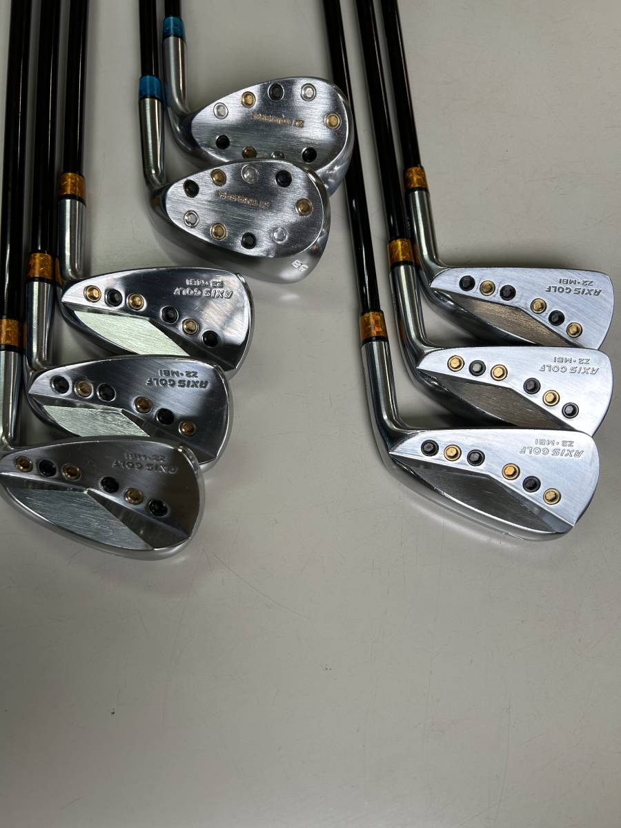 AXIS Z2 MBI アクシスアイアンセット　5〜P 52.58ウエッジ　ツアーＡＤ 95　８本
