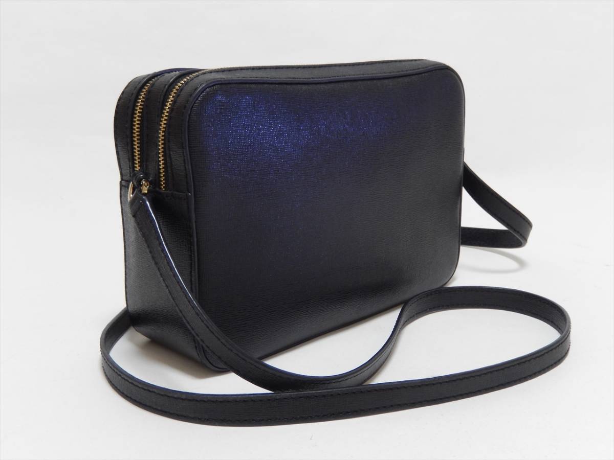 □中古□FURLA フルラ□LILLI リリー□斜め掛け ショルダーバッグ 