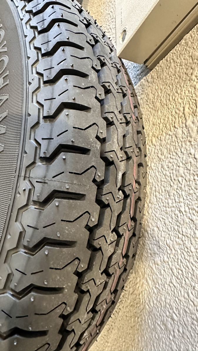ダイハツ ハイゼットトラック 純正ホイール付きタイヤ 新車外し 145 