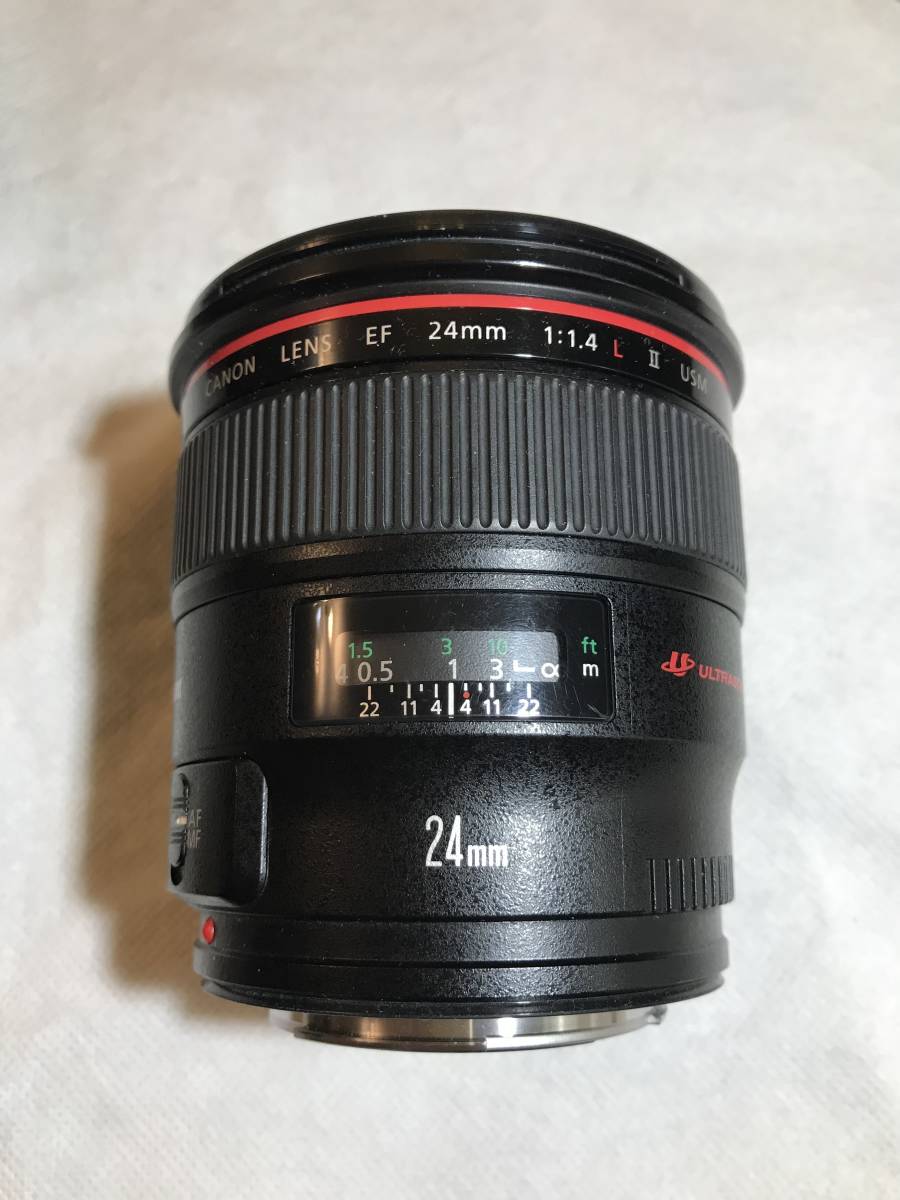 キャノン　Canon EF24mm F1.4L II USM キャノン 大口径・広角レンズ 良品