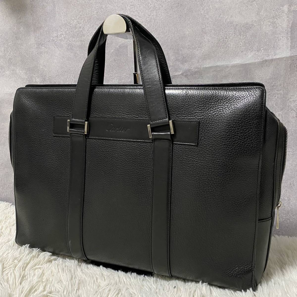 1円〜【最高級の逸品】 カルティエ Cartier ビジネスバッグ ブリーフ