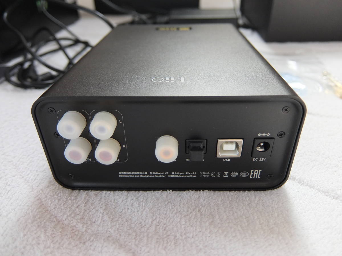 Fiio k7 延長保証付属 USBDAC ヘッドフォンアンプ FIO-K7の入札履歴 
