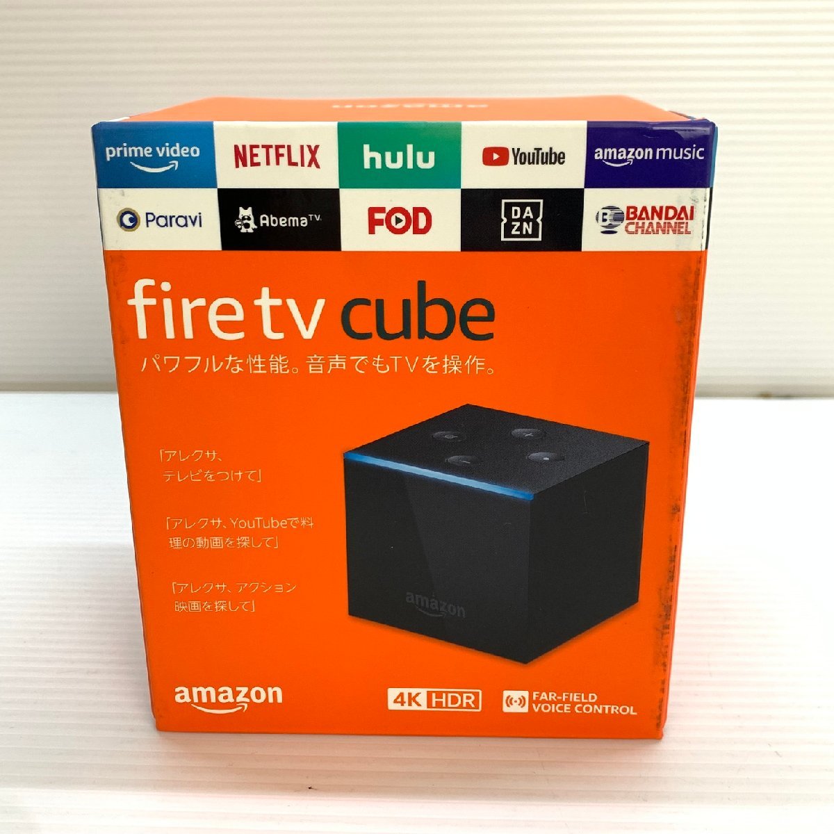 MIN【未使用品】 MSMK Fire TV Cube 第2世代 4K・HDR対応、Alexa対応