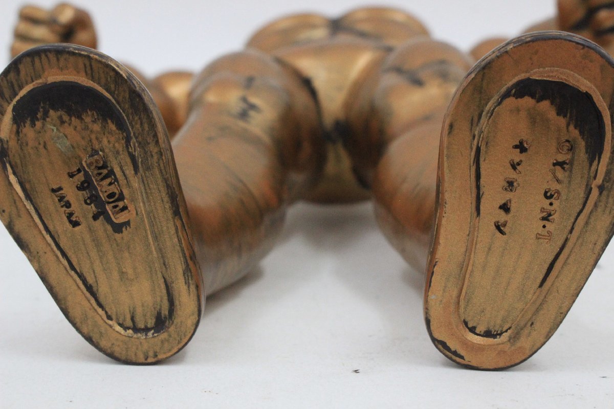 キン肉マン 特大ソフビ 31cm 1984年 バンダイ製 放映当時物 美品