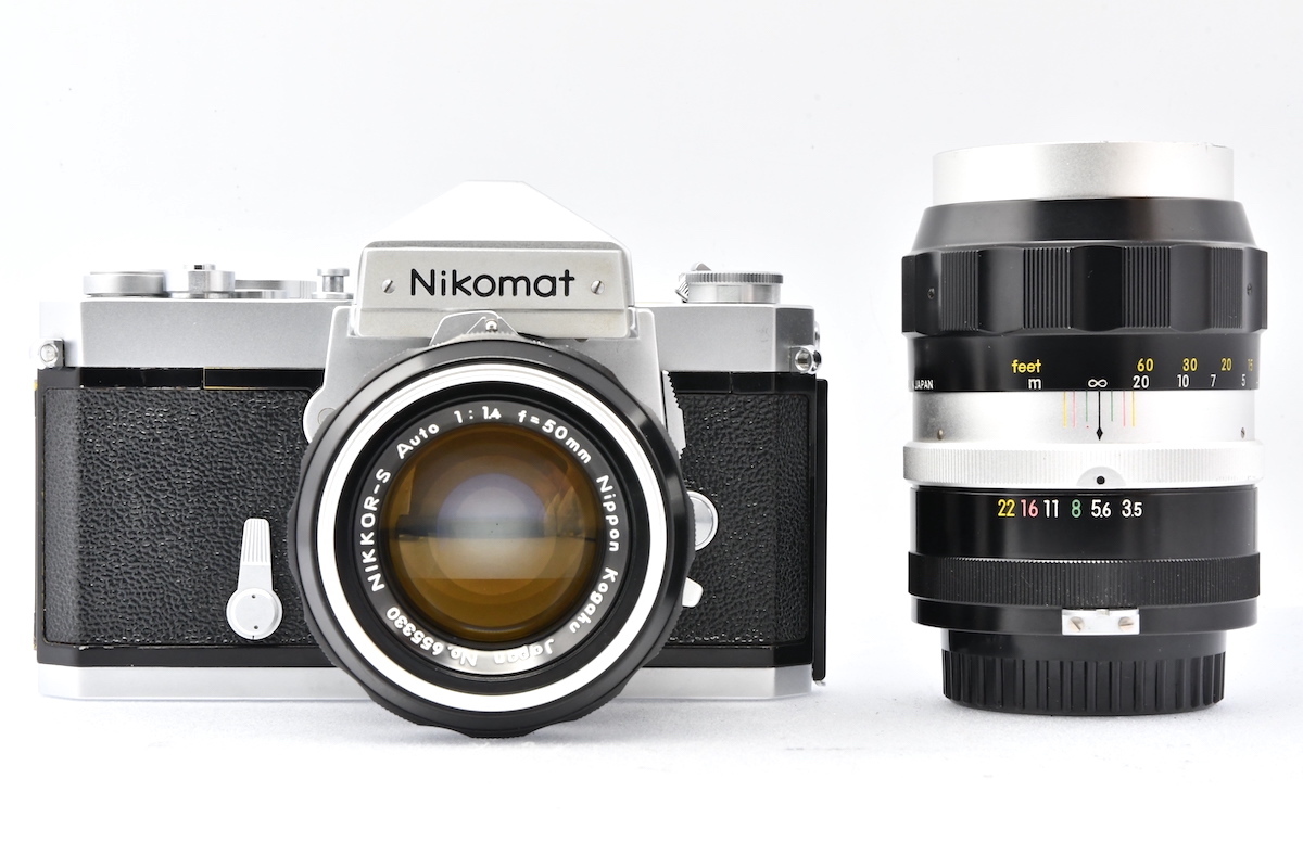 NIKON Nikomat FTN + 非Ai NIKKOR-S 50mm F1.4 + 非Ai NIKKOR-Q Auto