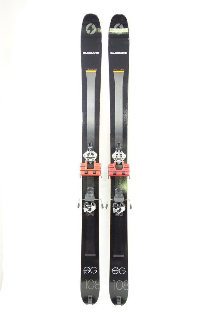 中古 ツアーリング 18/19 Blizzard ZERO G 108 178cm DYNAFIT ビンディング付き スキー ブリザード ディナフィット G ブリザード Blizzard 1バンド B-zero1 26-27モデル
