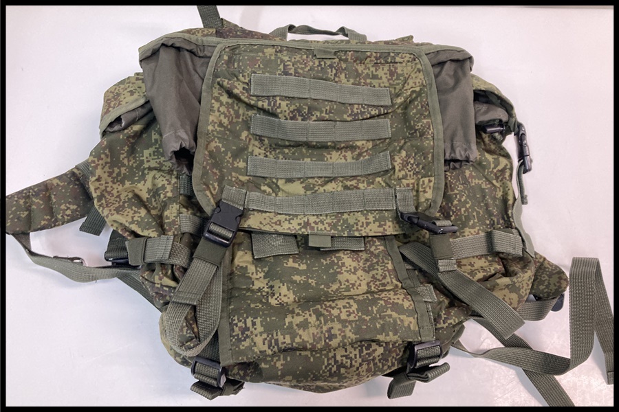 東京)ロシア軍 アーミーパトロールバックパック実物　ポーチ付き