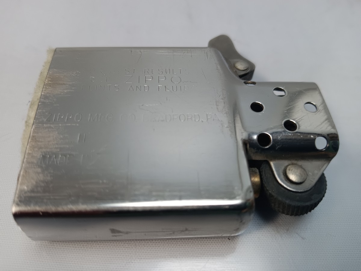 ZIPPO BRADFORD.PA H Ⅲ USA ジッポ ジッポライター 専用皮ケース付き 