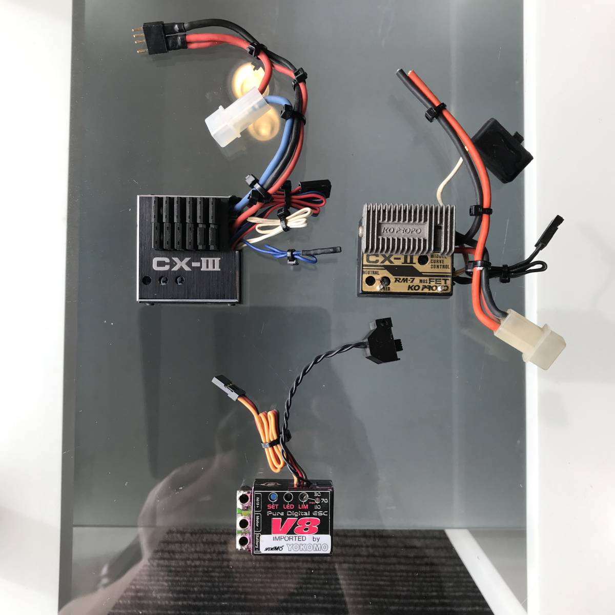 ヨコモブラシレスモーター、ESC、サーボ、ジャイロセット KO YOKOMO