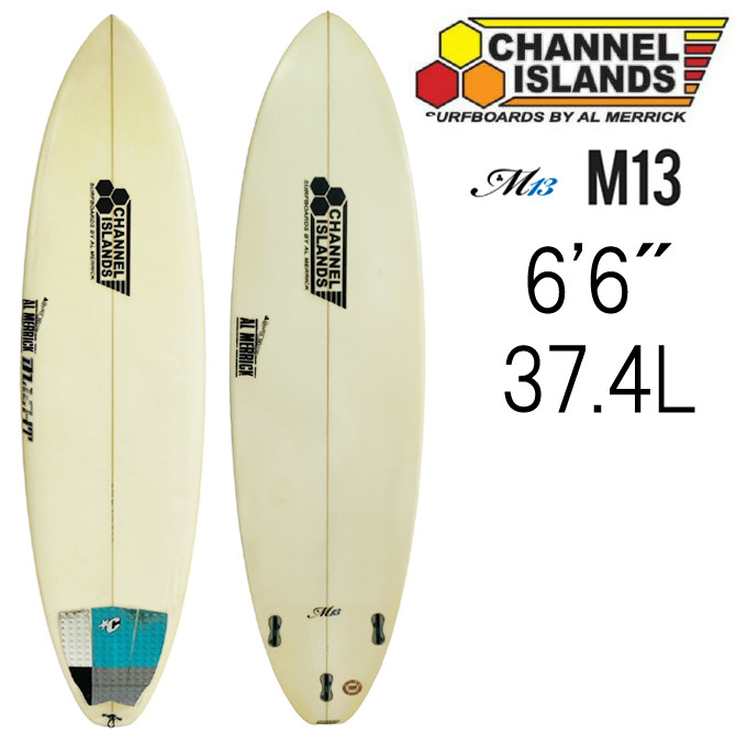 中古】 チャンネルアイランド アルメリック サーフボード M13 モデル 6