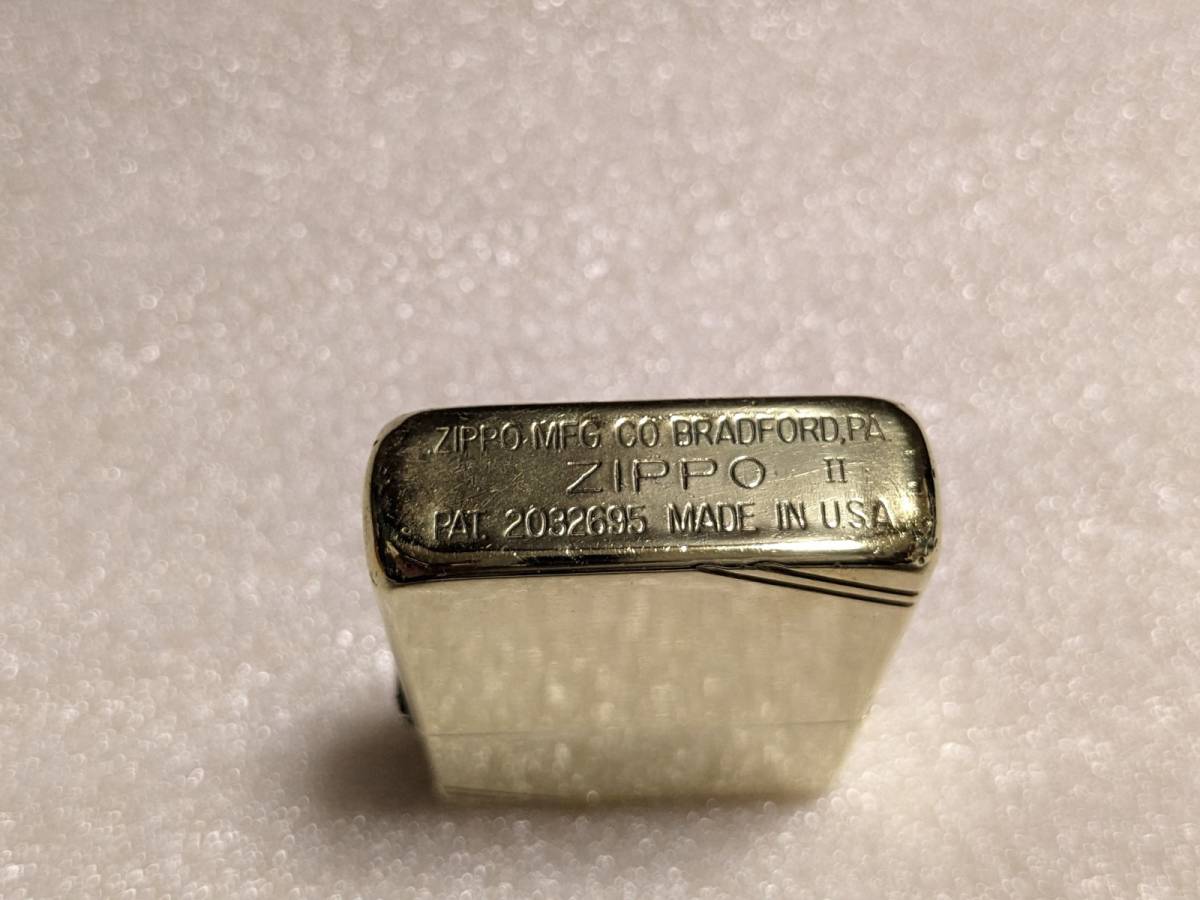 送料140～】zippo 1986年製 リバティコイン 真鍮 アンティーク MADE IN 