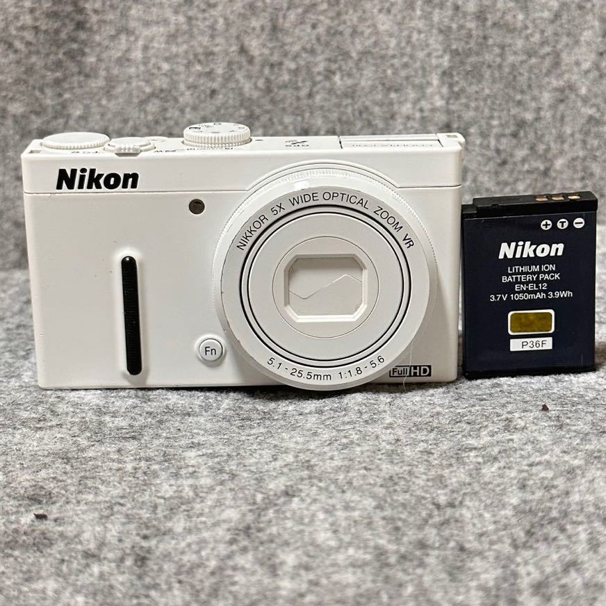 R-7257 Nikon COOLPIX P330 USEDデジタルカメラ 本体+バッテリー 光学5
