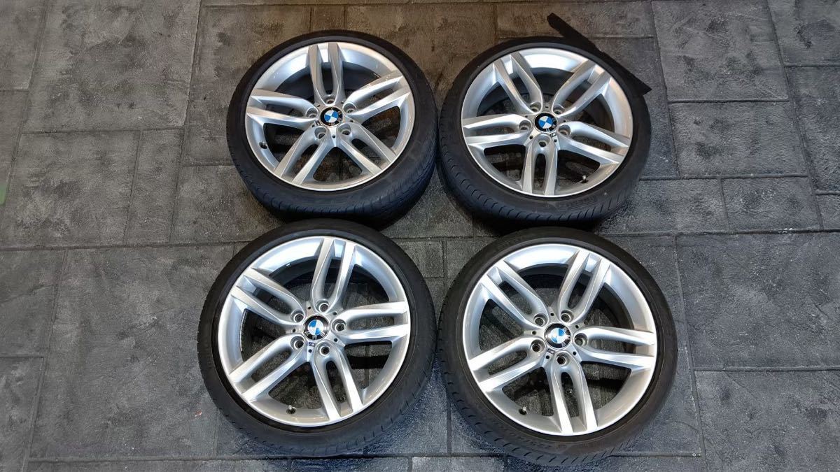 BMW118d Msports純正オプションMライトアロイホイールダブルスポーク 