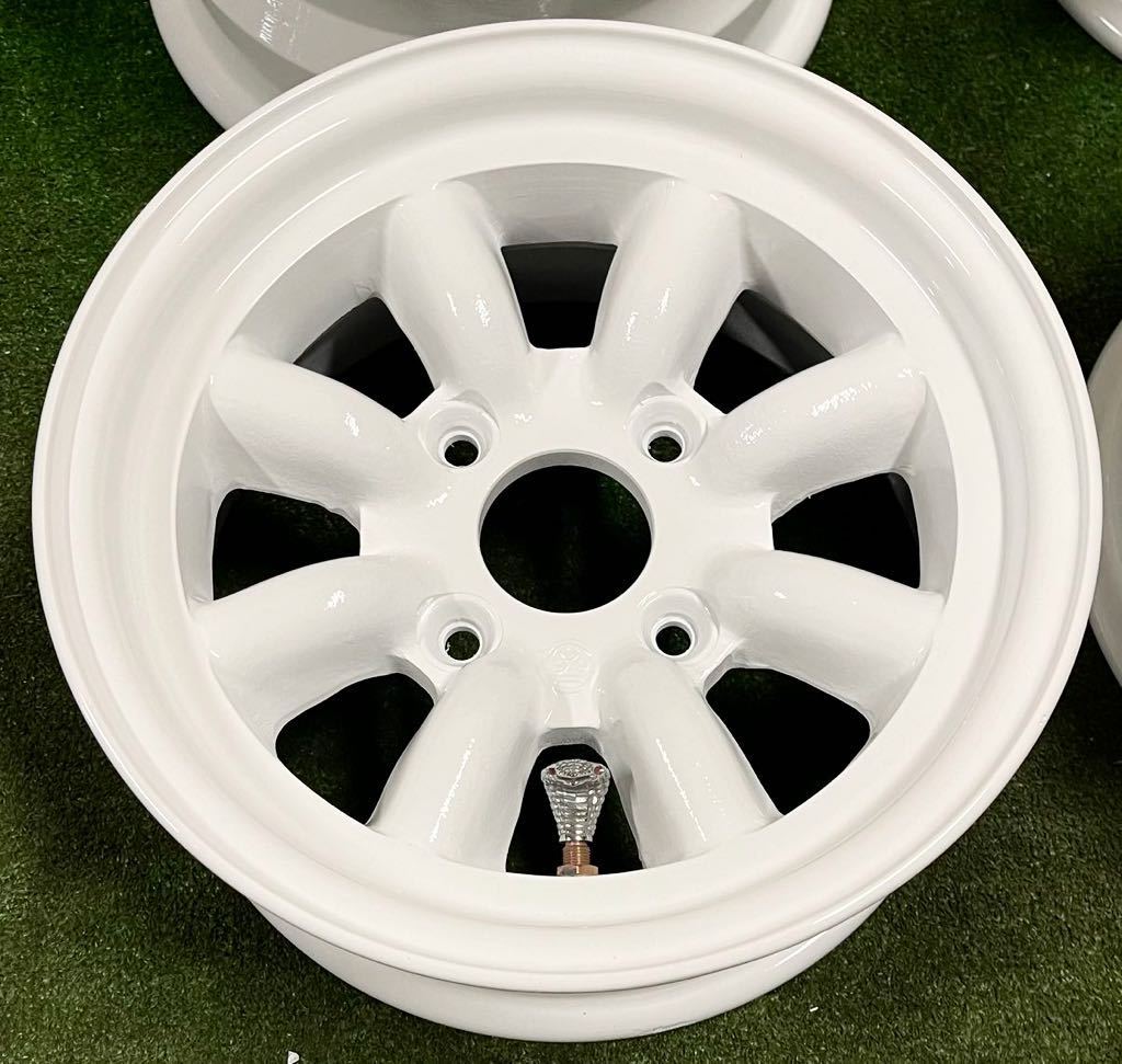 アルミホイール 13インチ ワタナベ 13x6J 4穴 PCD114.3 4本セット(社外