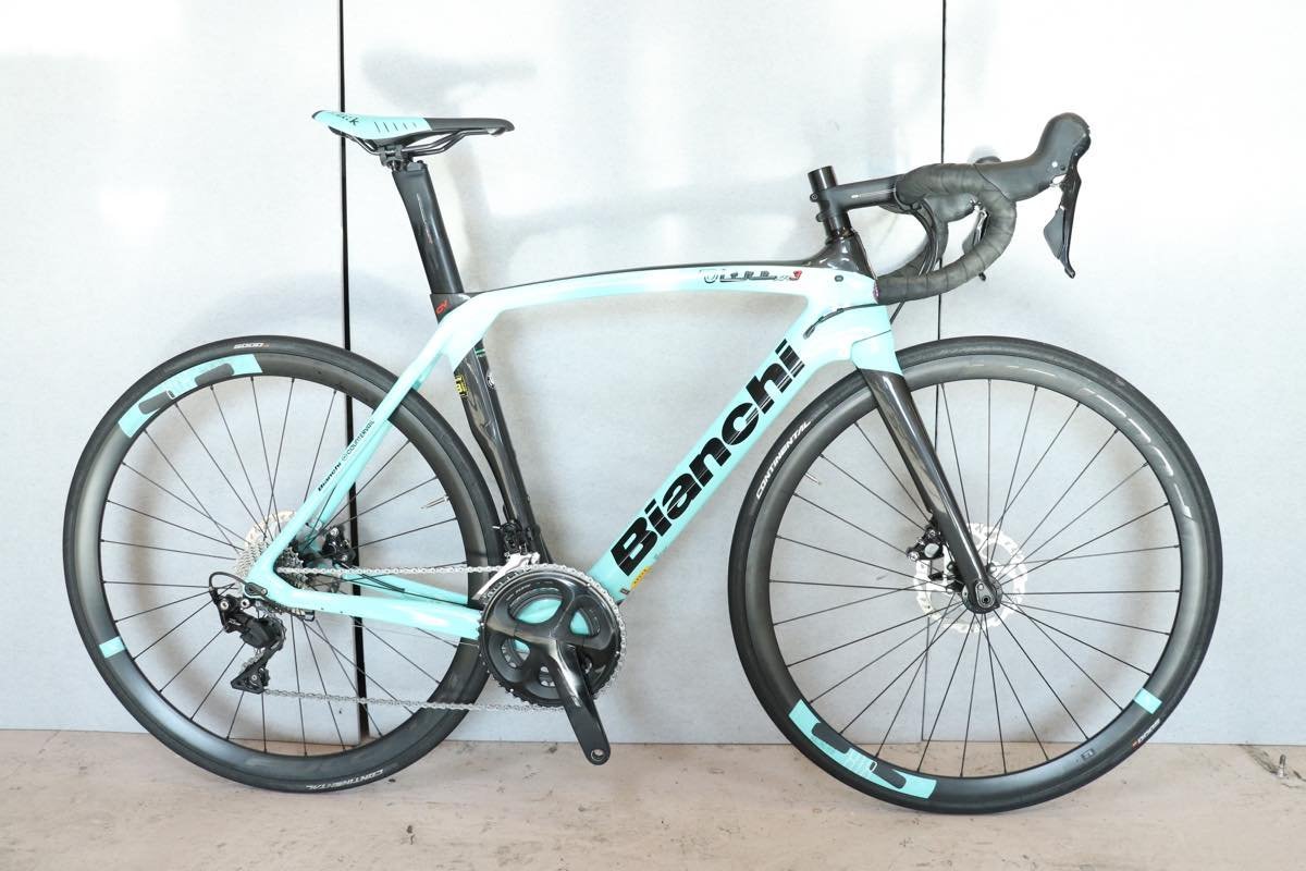 ■BIANCHI ビアンキ OLTRE XR3 DISC SHIMANO 105 R7020 2X11S サイズ53 2021年モデル ※難あり