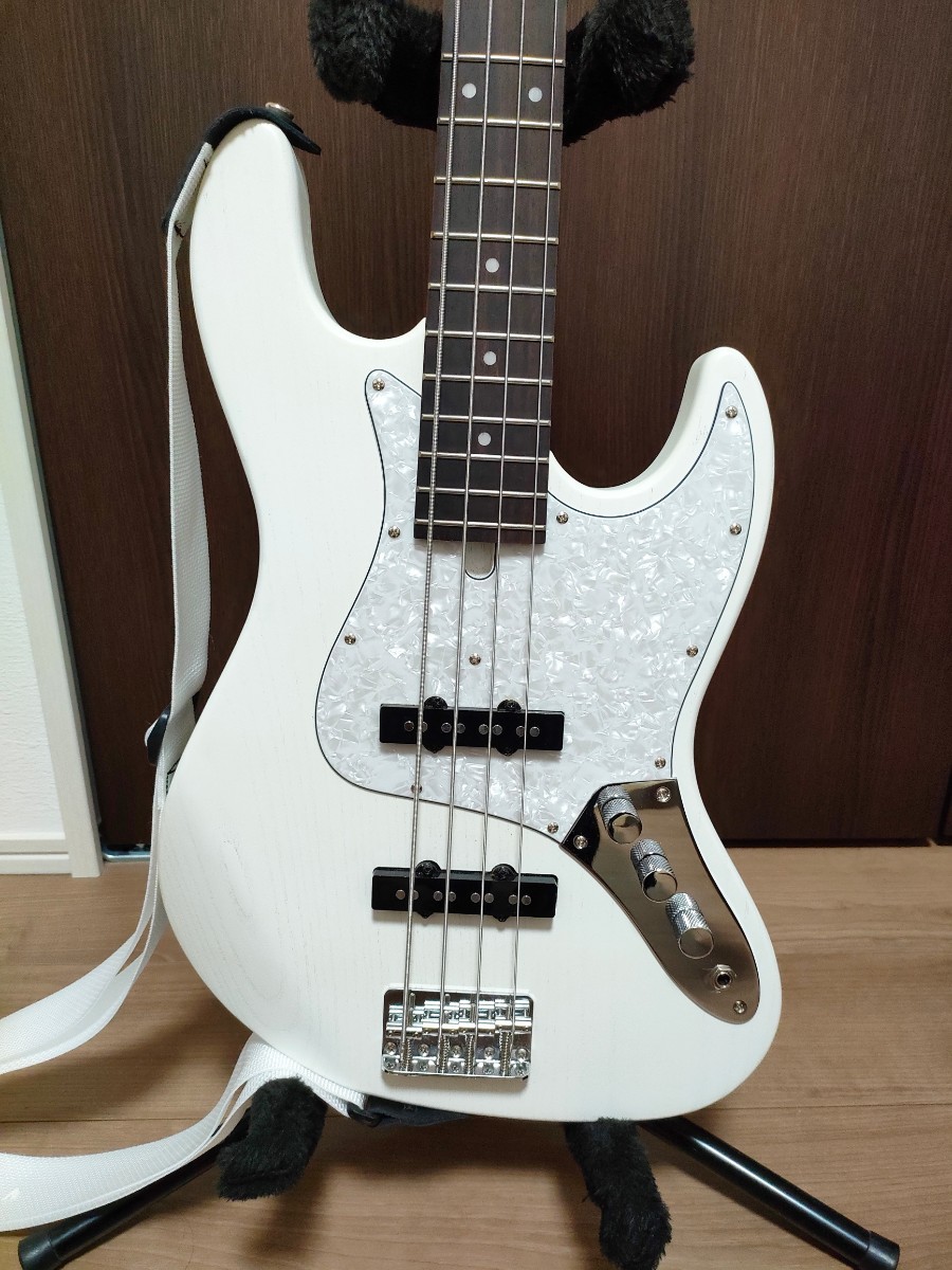 Bacchus WJB-400R ASH ホワイト ジャズベース JAZZ BASS 【公式通販】