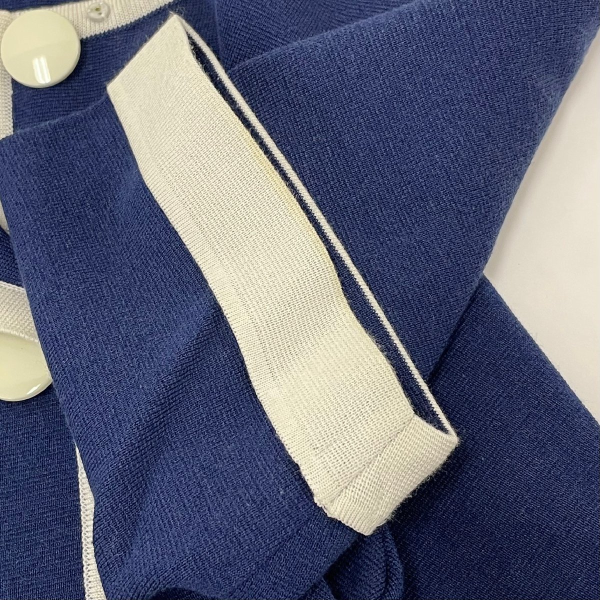 ◇サンローラン YVES SAINT LAURENT◇YSL 上下セットアップ ブルー 綿